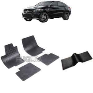 Set 5 covorase auto MERCEDES GLE I COUPE din 08.2015 - 10.2019, cu covoras tunel median, Caroserie COUPE C292