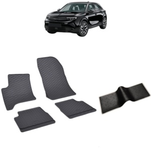 Set 5 covorase auto OPEL MOKKA B HYBRID (MHEV) FABRICATIE 2024 - 2026, cu covoras tunel median, Caroserie SUV