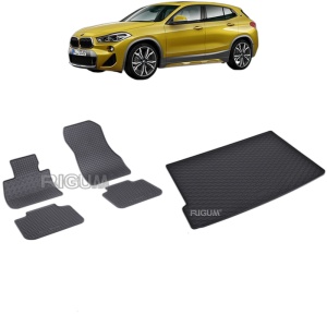 Set Covorase Auto Si Tavita Portbagaj BMW X2 F39 din 03.2018 - 10.2023, caroserie suv,