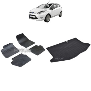 Set Covorase Auto Si Tavita Portbagaj FORD FIESTA VI din 10.2008 - 06.2017, caroserie hatchback,