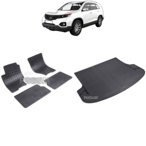 Set Covorase Auto Si Tavita Portbagaj KIA SORENTO I din 2002 - 2009, caroserie suv, 5 LOCURI