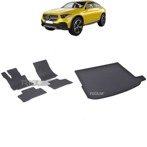 Set Covorase Auto Si Tavita Portbagaj MERCEDES GLC COUPE C253 din 09.2016 - 2023, caroserie coupe c253, INCLUSIV FACELIFT