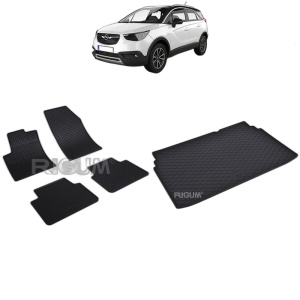Set Covorase Auto Si Tavita Portbagaj OPEL CROSSLAND X din 06.2017 - 2026, caroserie suv, PORTBAGAJ SUPERIOR
