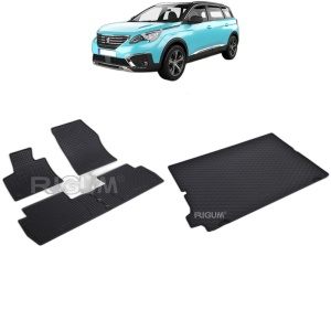 Set Covorase Auto Si Tavita Portbagaj PEUGEOT 5008 II din 07.2017 - 2026, caroserie suv, 7 LOCURI, RAND 3 CULCAT