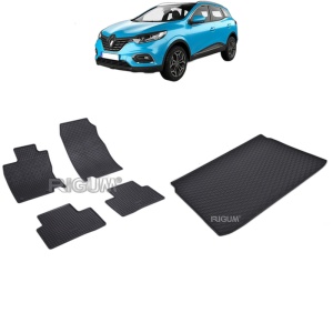 Set Covorase Auto Si Tavita Portbagaj RENAULT KADJAR din 06.2015 - 09.2022, caroserie suv, PORTBAGAJ SUPERIOR