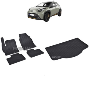 Set Covorase Auto Si Tavita Portbagaj TOYOTA AYGO X din 04.2022 - 2026, caroserie suv, FARA SUBWOOFER