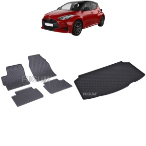 Set Covorase Auto Si Tavita Portbagaj TOYOTA YARIS IV din 09.2020 - 2026, caroserie hatchback, PORTBAGAJ INFERIOR