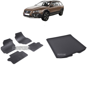 Set Covorase Auto Si Tavita Portbagaj VOLVO XC 70 II din 09.2007 - 2016, caroserie combi,