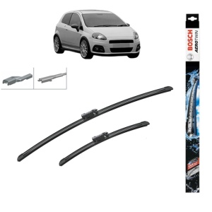 Set stergatoare auto ABARTH PUNTO din 2012, Bosch Aerotwin Multi, din cauciuc siliconat rezistent