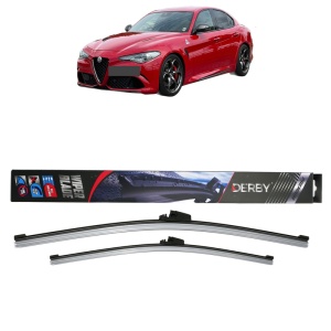 Set stergatoare auto ALFA ROMEO GIULIA (952_) din 2015-2022, Derby, din cauciuc siliconat rezistent