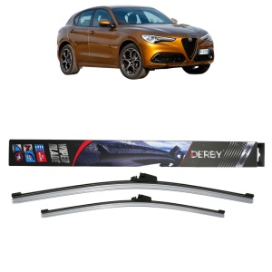 Set stergatoare auto ALFA ROMEO STELVIO (949_) din 2016-2019, Derby, din cauciuc siliconat rezistent