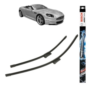 Set stergatoare auto ASTON MARTIN DBS Volante din 2007, Bosch Aerotwin, din cauciuc siliconat rezistent