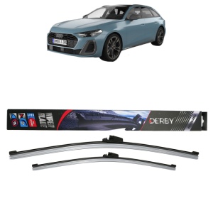 Set stergatoare auto AUDI A5 Avant (FU5) din 2024-2025, Derby, din cauciuc siliconat rezistent - Img 1
