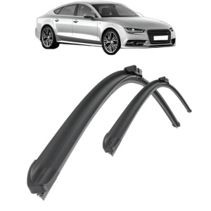 Set stergatoare auto AUDI A7 Sportback (4GA, 4GF) din 2010-2018, Bosch Aerotwin, din cauciuc siliconat rezistent - Img 7