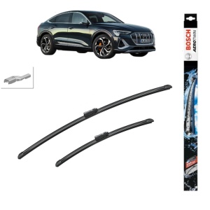 Set stergatoare auto AUDI Q4 E-TRON Sportback (F4N) din 2021, Bosch Aerotwin, din cauciuc siliconat rezistent