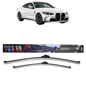 Set stergatoare auto BMW 4 Coupe (G22, G82) din 2020-2024, Derby, din cauciuc siliconat rezistent - Img 1