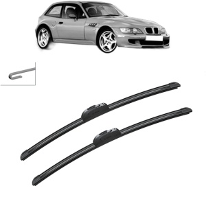 Set stergatoare auto BMW Z3 Coupe (E36) din 1998-2003, Bosch Aerotwin Retrofit, din cauciuc siliconat rezistent - Img 8