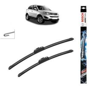 Set stergatoare auto CHERY TIGGO din 2005-2016, Bosch Aerotwin Retrofit, din cauciuc siliconat rezistent