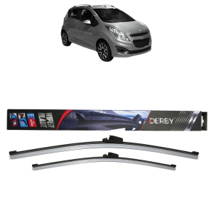 Set stergatoare auto CHEVROLET SPARK Hatchback Van (M200, M250) din 2007-2014, Derby, din cauciuc siliconat rezistent