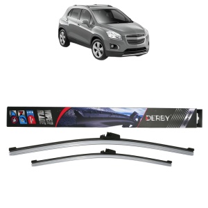 Set stergatoare auto CHEVROLET TRAX din 2012-2015, Derby, din cauciuc siliconat rezistent - Img 1