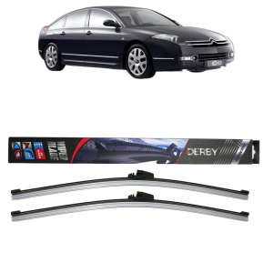 Set stergatoare auto CITROEN C6 (TD_) din 2005-2012, Derby, din cauciuc siliconat rezistent