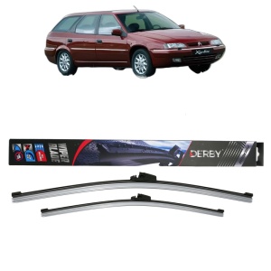 Set stergatoare auto CITROEN XANTIA Estate Van (X2_) din 1997-2003, Derby, din cauciuc siliconat rezistent