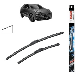 Set stergatoare auto CUPRA TERRAMAR (KP1) din 2024-2025, Bosch Aerotwin, din cauciuc siliconat rezistent