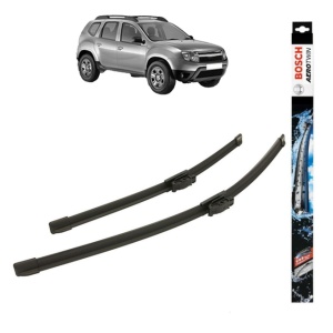 Set stergatoare auto DACIA DUSTER (HS_) din 2010-2018, Bosch Aerotwin, din cauciuc siliconat rezistent