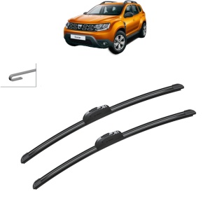 Set stergatoare auto DACIA DUSTER SUV Van din 2011-2018, Bosch Aerotwin Retrofit, din cauciuc siliconat rezistent - Img 8