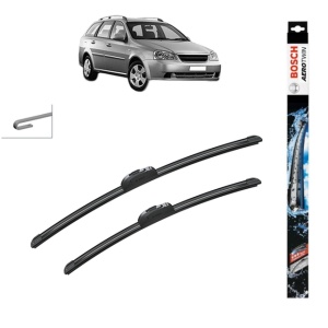 Set stergatoare auto DAEWOO NUBIRA Wagon (J200) din 2003, Bosch Aerotwin Retrofit, din cauciuc siliconat rezistent