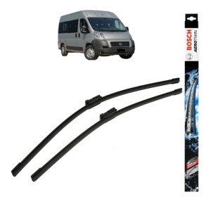 Set stergatoare auto FIAT DUCATO Bus (250_) din 2006-2023, Bosch Aerotwin, din cauciuc siliconat rezistent