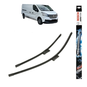 Set stergatoare auto FIAT TALENTO Van (296_) din 2016-2019, Bosch Aerotwin, din cauciuc siliconat rezistent