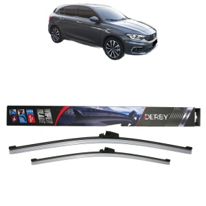 Set stergatoare auto FIAT TIPO Hatchback (356_, 357_) din 2016-2022, Derby, din cauciuc siliconat rezistent