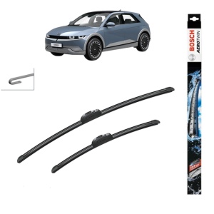 Set stergatoare auto HYUNDAI IONIQ 5 (NE) din 2021-2023, Bosch Aerotwin Retrofit, din cauciuc siliconat rezistent