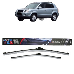 Set stergatoare auto HYUNDAI TUCSON (JM) din 2004-2012, Derby, din cauciuc siliconat rezistent