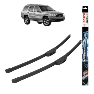 Set stergatoare auto JEEP GRAND CHEROKEE II (WJ, WG) din 1998-2005, Bosch Aerotwin Retrofit, din cauciuc siliconat rezistent