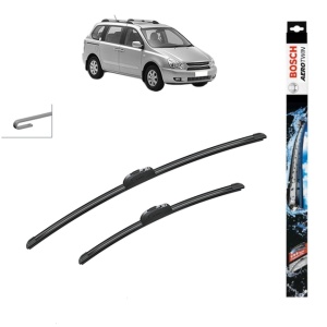 Set stergatoare auto KIA CARNIVAL / GRAND CARNIVAL III (VQ) din 2006-2015, Bosch Aerotwin Retrofit, din cauciuc siliconat rezistent