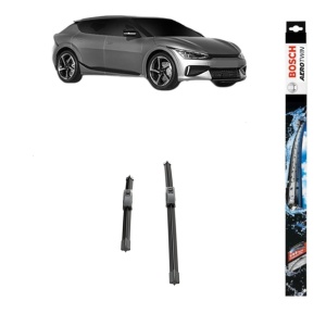 Set stergatoare auto KIA EV6 (CV) din 2021-2024, Bosch Aerotwin, din cauciuc siliconat rezistent