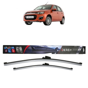 Set stergatoare auto LADA KALINA II Hatchback (2192_) din 2013-2018, Derby, din cauciuc siliconat rezistent