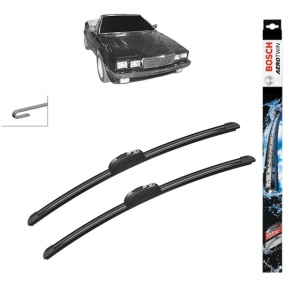 Set stergatoare auto MASERATI BITURBO Spyder (AM 333) din 1989-1994, Bosch Aerotwin Retrofit, din cauciuc siliconat rezistent