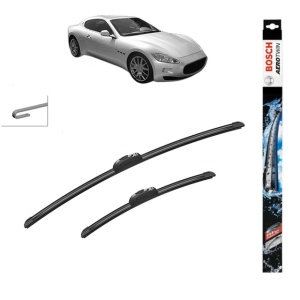 Set stergatoare auto MASERATI GRAN TURISMO I din 2007-2013, Bosch Aerotwin Retrofit, din cauciuc siliconat rezistent