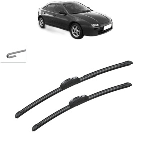 Set stergatoare auto MAZDA 323 F V (BA) din 1994-1998, Bosch Aerotwin Retrofit, din cauciuc siliconat rezistent - Img 8