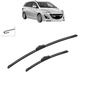 Set stergatoare auto MAZDA 5 (CW) din 2010, Bosch Aerotwin Retrofit, din cauciuc siliconat rezistent - Img 8