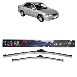 Set stergatoare auto MAZDA 626 V (GF) din 1997-2002, Derby, din cauciuc siliconat rezistent