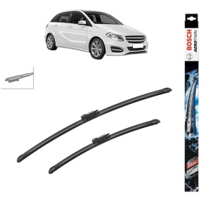 Set stergatoare auto MERCEDES-BENZ B-CLASS Sports Tourer (W246, W242) din 2011-2018, Bosch Aerotwin, din cauciuc siliconat rezistent