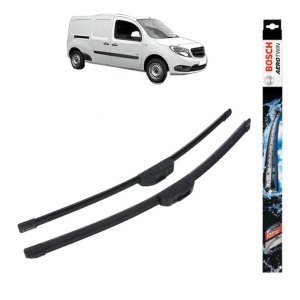 Set stergatoare auto MERCEDES-BENZ CITAN Box Body/MPV (W415) din 2012-2021, Bosch Aerotwin Retrofit, din cauciuc siliconat rezistent
