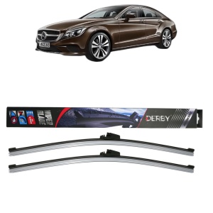 Set stergatoare auto MERCEDES-BENZ CLS (C218) din 2011-2017, Derby, din cauciuc siliconat rezistent