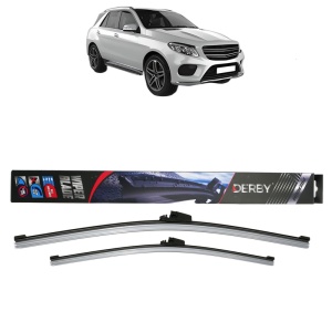 Set stergatoare auto MERCEDES-BENZ GLE (W166) din 2015-2018, Derby, din cauciuc siliconat rezistent