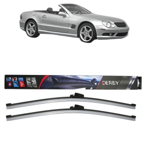 Set stergatoare auto MERCEDES-BENZ SL (R230) din 2001-2012, Derby, din cauciuc siliconat rezistent