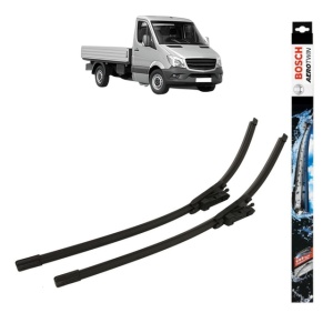 Set stergatoare auto MERCEDES-BENZ SPRINTER 3-t Platform/Chassis (B906) din 2006-2018, Bosch Aerotwin, din cauciuc siliconat rezistent
